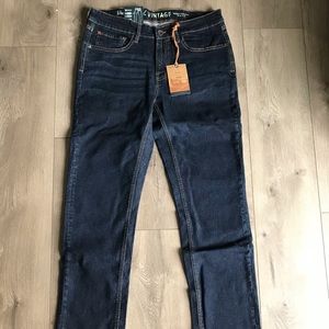 Indigo denim pants